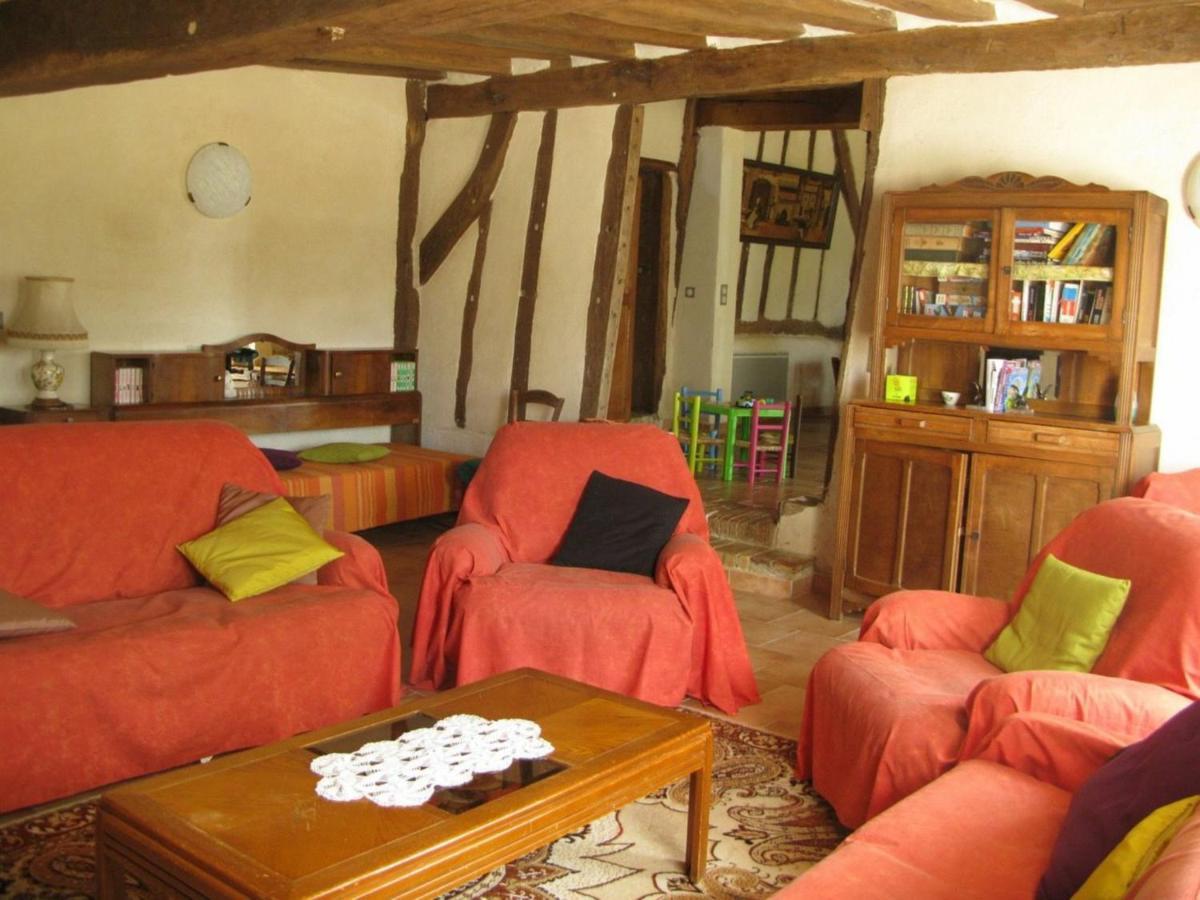Maison Spacieuse Et Independante Avec Jardin Et Terrasse, Ideale Pour Observer La Nature En Sarthe - Fr-1-410-215 Rouperroux-le-Coquet Kültér fotó
