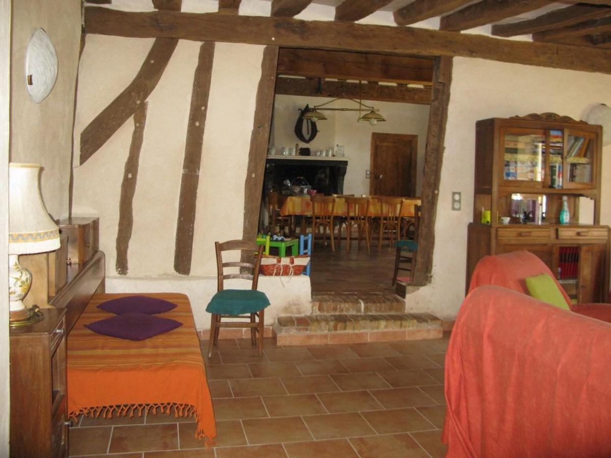 Maison Spacieuse Et Independante Avec Jardin Et Terrasse, Ideale Pour Observer La Nature En Sarthe - Fr-1-410-215 Rouperroux-le-Coquet Kültér fotó